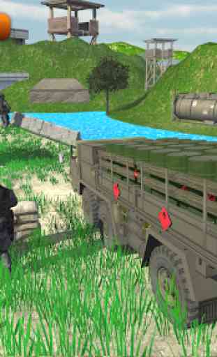 Army Truck Driving 2019: Cargo Transport Game 2