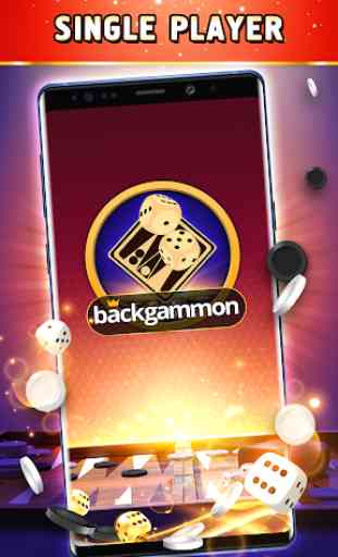 Backgammon Offline - Single Player Board Game 1