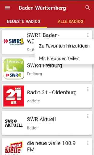 Baden-Württemberg Radiosender - Deutschland 2