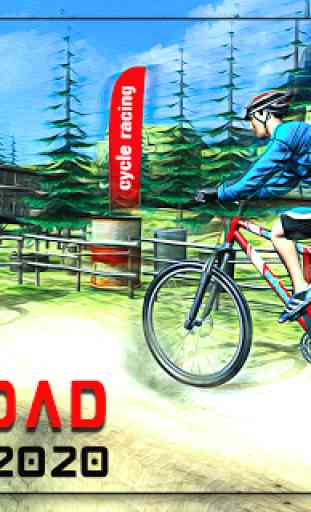 BMX Course cycliste  - Montagne Cycliste cascadeur 2