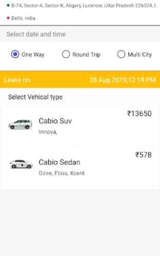 Cabiocabs-Outstation,Local and One Way Cab,Taxi 4
