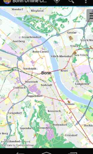 Carte de Bonn hors-ligne 1