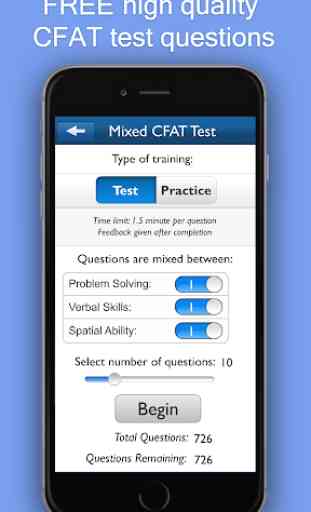 CFAT Test Trainer 1