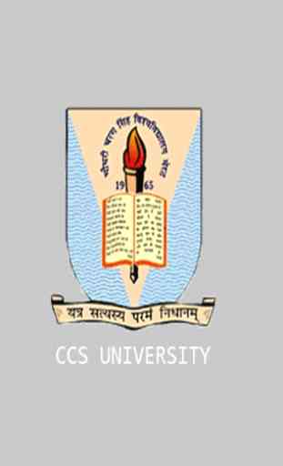 Chaudhary Charan Singh University All Results 1