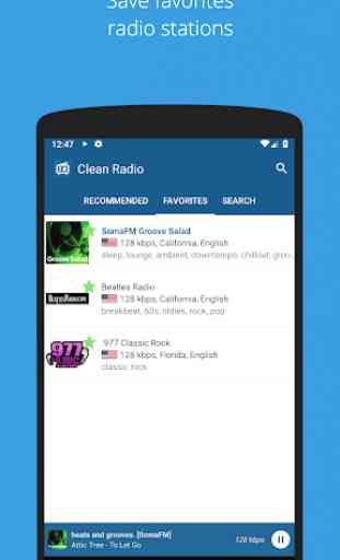Clean Radio - AM FM Internet Radio 2
