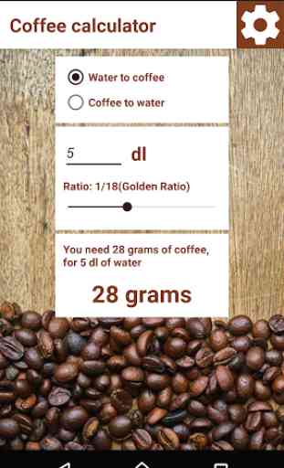 Coffee Calculator 1