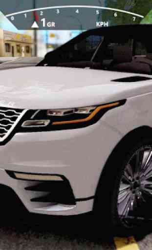 Crazy Car Driving & City Stunts: Rover Velar 2