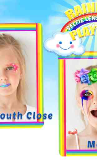Crazy Rainbow Selfie Lense Camera Girl Maquillage 3