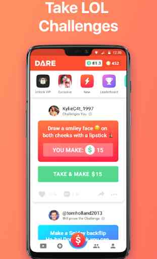 Dare App: Prove Funny Challenges & Earn Money 1