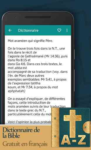 Dictionnaire de la Bible gratuit en français 3