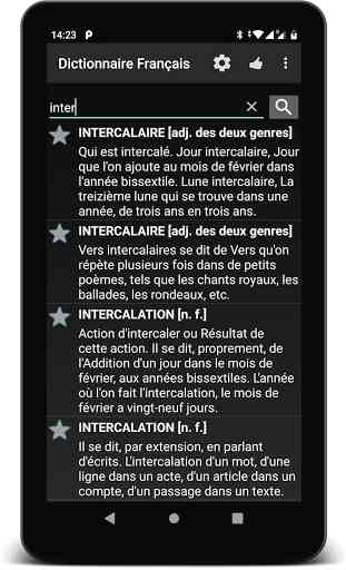 Dictionnaire Français Hors-Ligne avec Synonymes 3