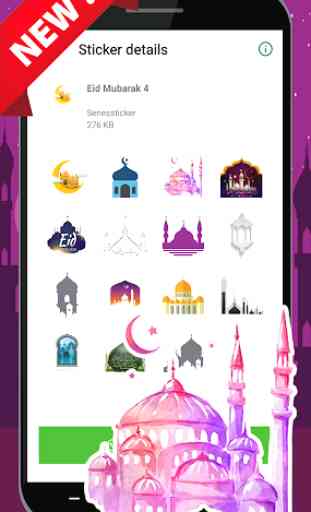 Eid Mubarak Sticker For WAStickerApps 1
