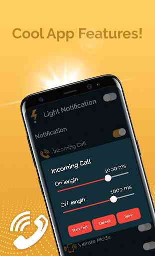 Flash Alerte SMS, appel et notification LED 3