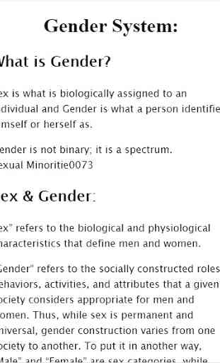 Gender System 2