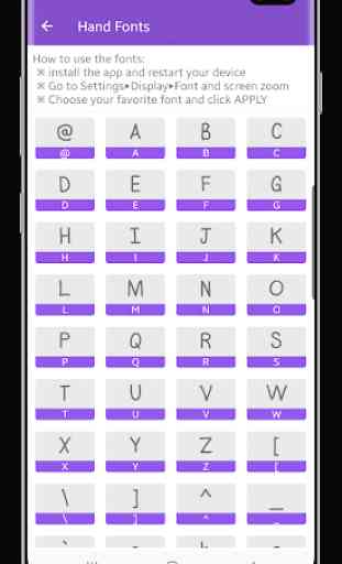 Hand Fonts for Samsung 2