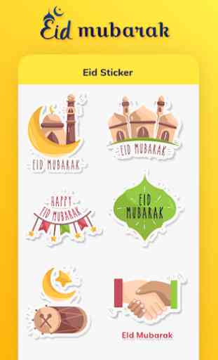 Happy Eid Stickers - Eid Mubarak Stickers 1