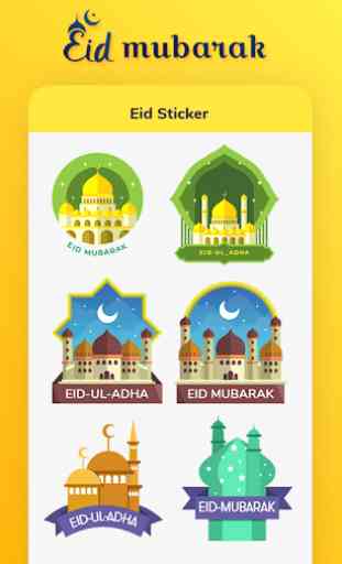 Happy Eid Stickers - Eid Mubarak Stickers 2