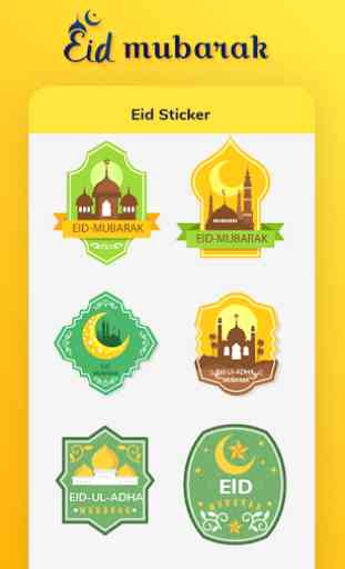 Happy Eid Stickers - Eid Mubarak Stickers 3