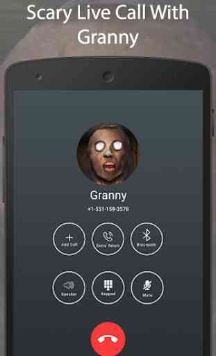 Horror Creepiest Granny's Fake Chat And Video Call 3
