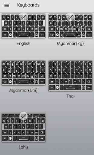 LH+ Myanmar, Thai Keyboard 3