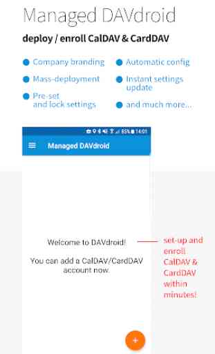 Managed DAVx⁵ – CalDAV/CardDAV for Organizations 1