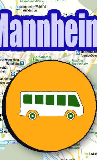 Mannheim Bus Map Offline 1
