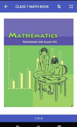 math book reader class 7 to 11 2