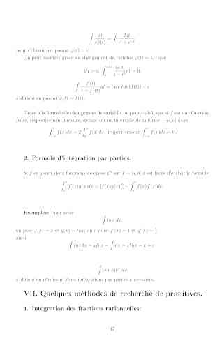 Maths : cours d’analyse II 4