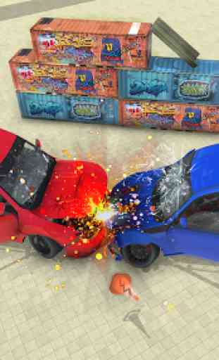 monstre un camion crash Derby voiture crash Jeux 2