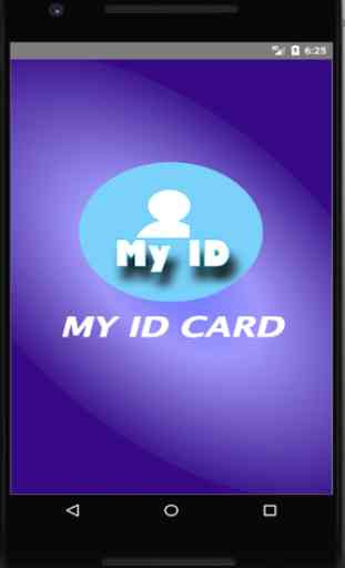 My ID card 1