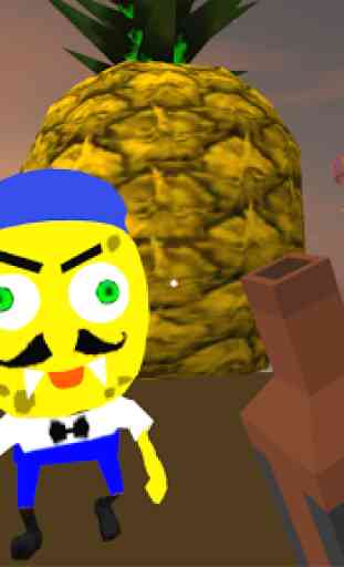 Neighbor Sponge. Scary Secret 3D 1