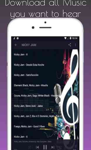 Nicky Jam Ecouter Musique MP3 Sans Internet 2