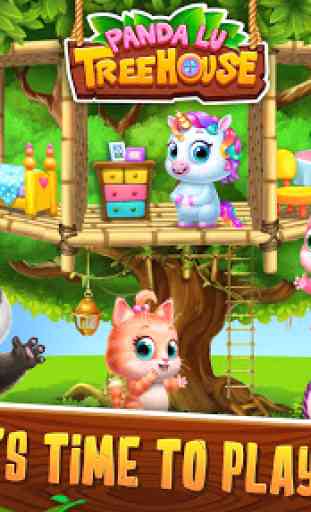 Panda Lu Treehouse - Build & Play with Tiny Pets 3