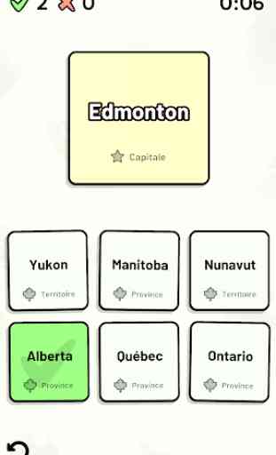 Quiz des Provinces et des Territoires du Canada 4