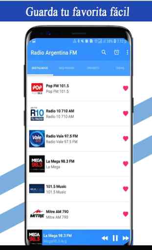Radio Argentina FM + Radio AM + Radio Argentina 2