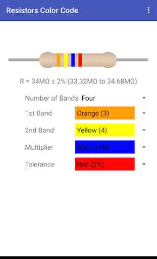 Resistor Color Code 2