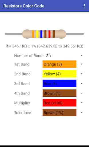 Resistor Color Code 4