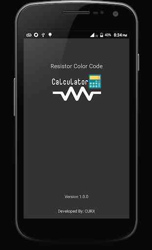Resistor Color Code Calculator 1