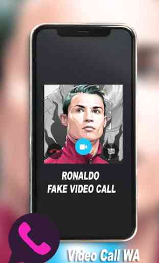 Ronaldo Fake Video Call - Blague à l'appel vidéo 1
