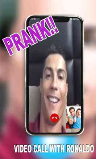 Ronaldo Fake Video Call - Blague à l'appel vidéo 2