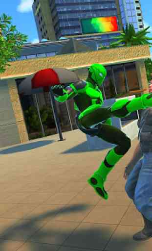 Rope Green Spider Hero - Amazing Spider Rope Hero 3