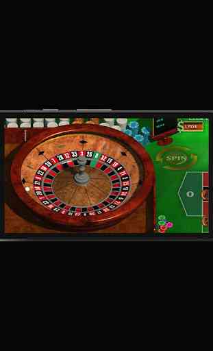 Roulette : 3D Casino wheel 2