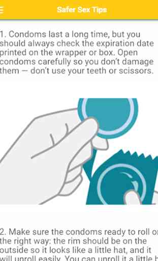 Safer sex tips 1