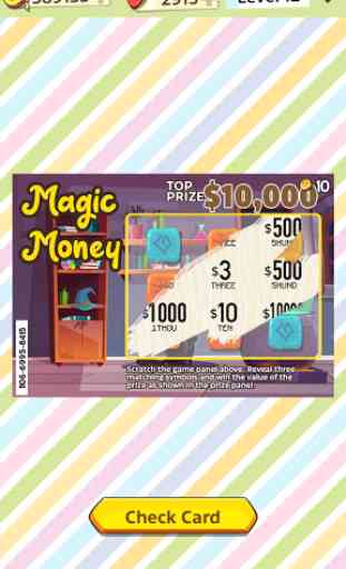 Scratch Card Billionaire Lottery 3