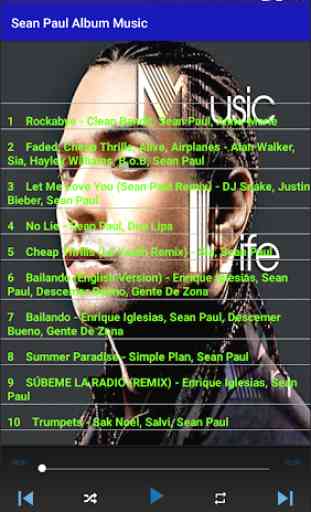 Sean Paul Album Music 3