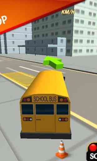 Simulateur de bus scolaire: jeux de bus  1