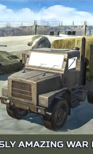 Simulateur de conduite de camion de l'armée 4x4 1