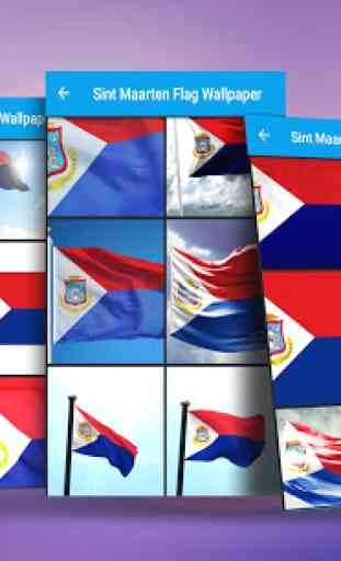 Sint Maarten Flag Wallpaper 1