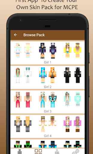 Skin Pack Maker for Minecraft PE 1
