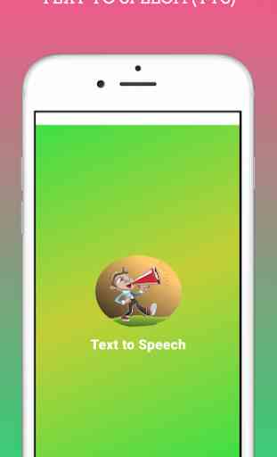 Text to speech (TTS) 1